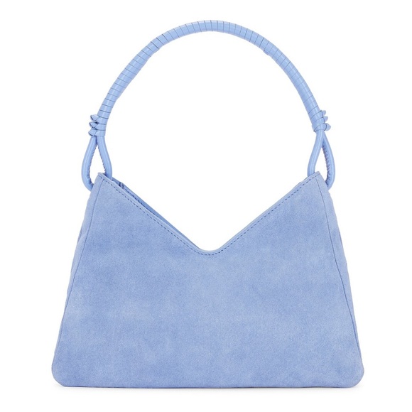 STAUD Handbags - STAUD Valerie Shoulder Bag, Blue Hydrangea